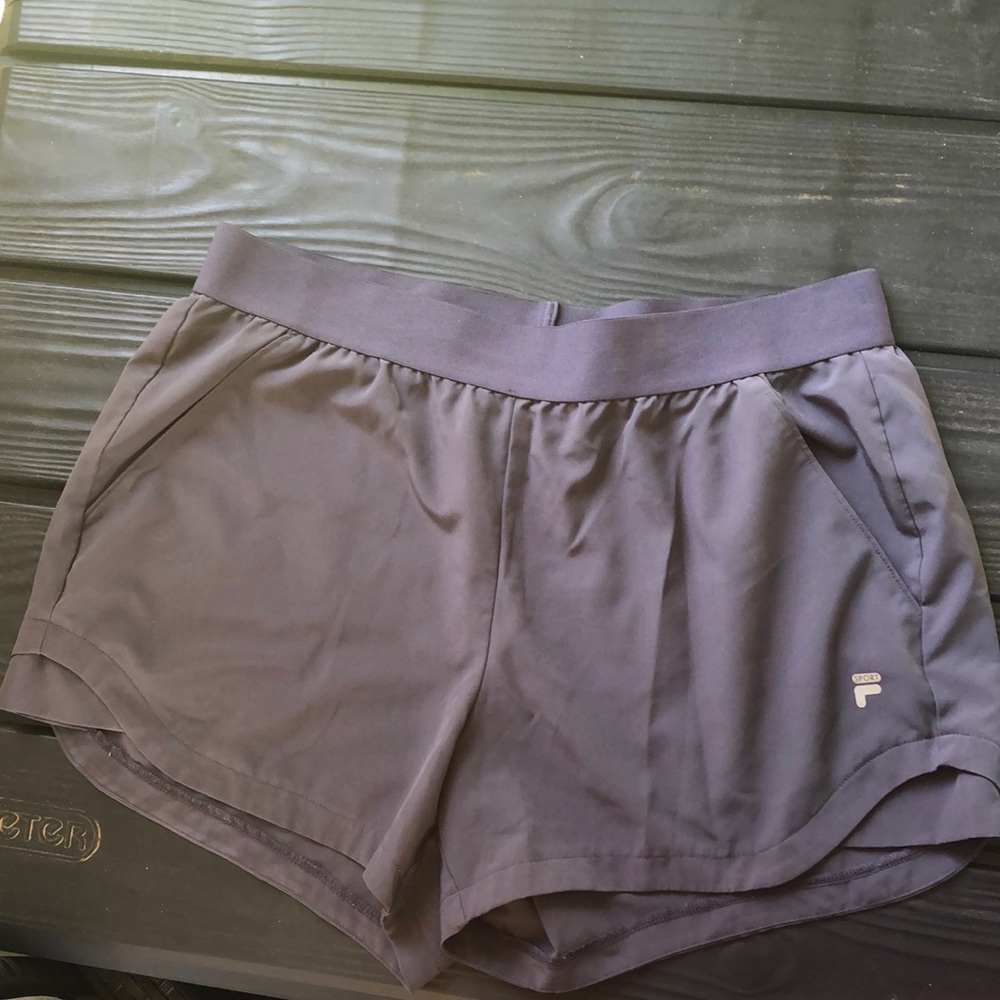Women’s size L athletic shorts.